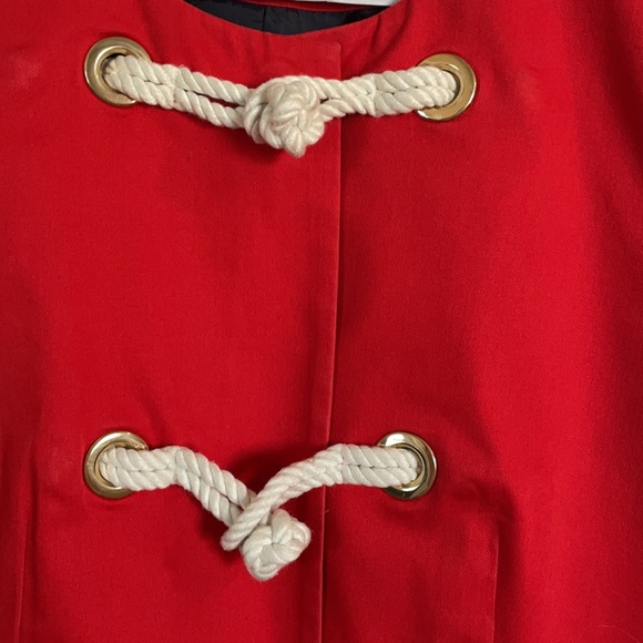 J. Crew red jacket size 2 - Picture 2 of 10